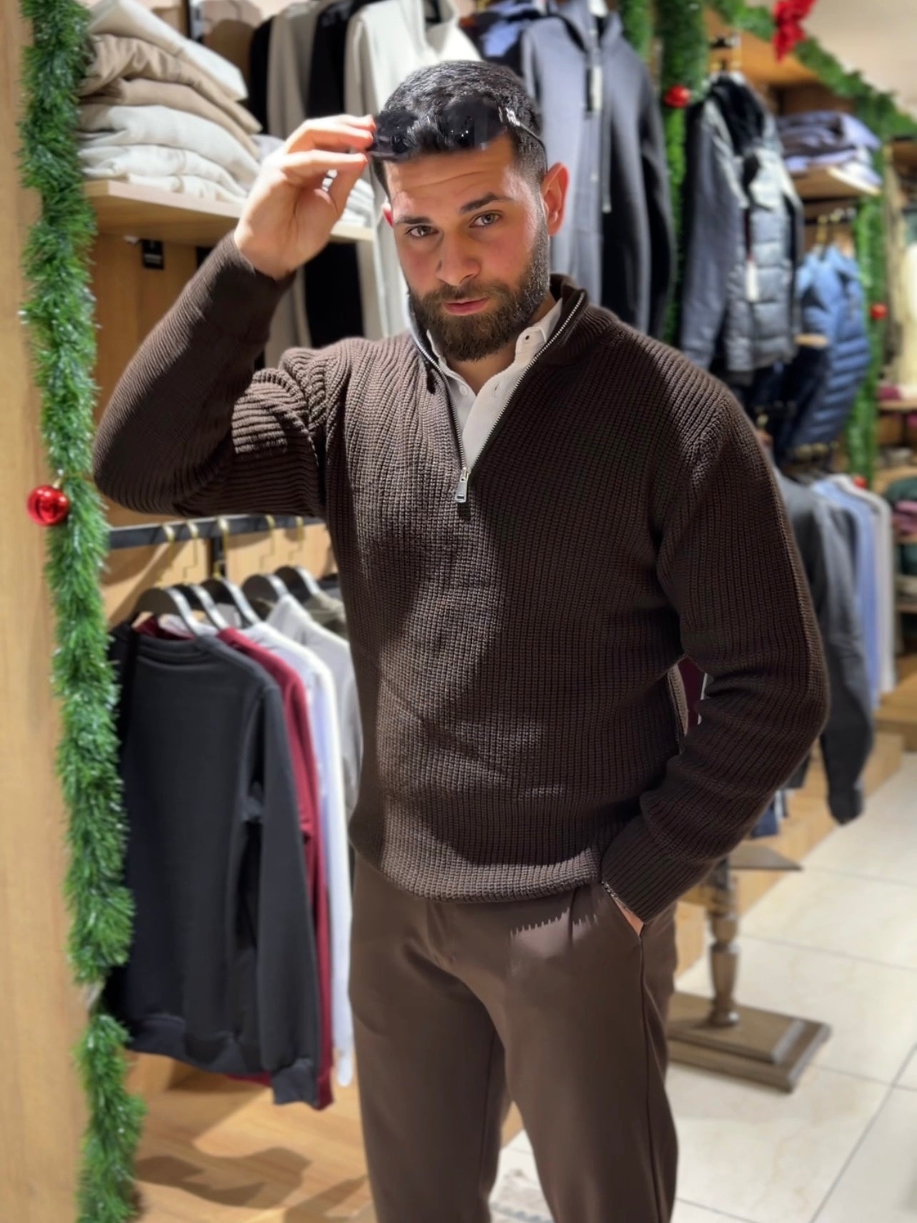 HalfZipper Knitwear