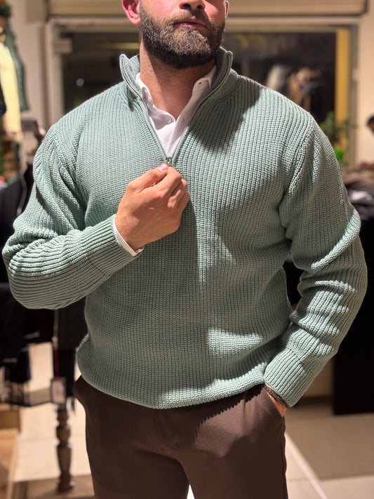 HalfZipper Knitwear