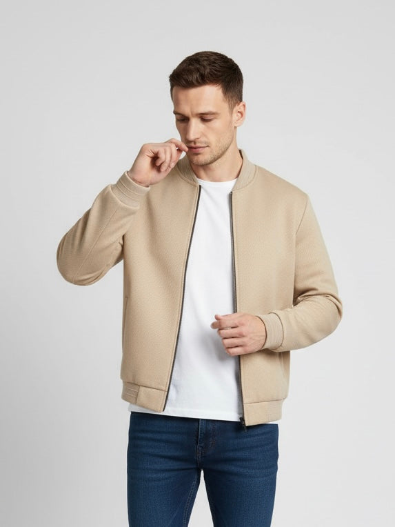 FullZipper Knitwear Jacket