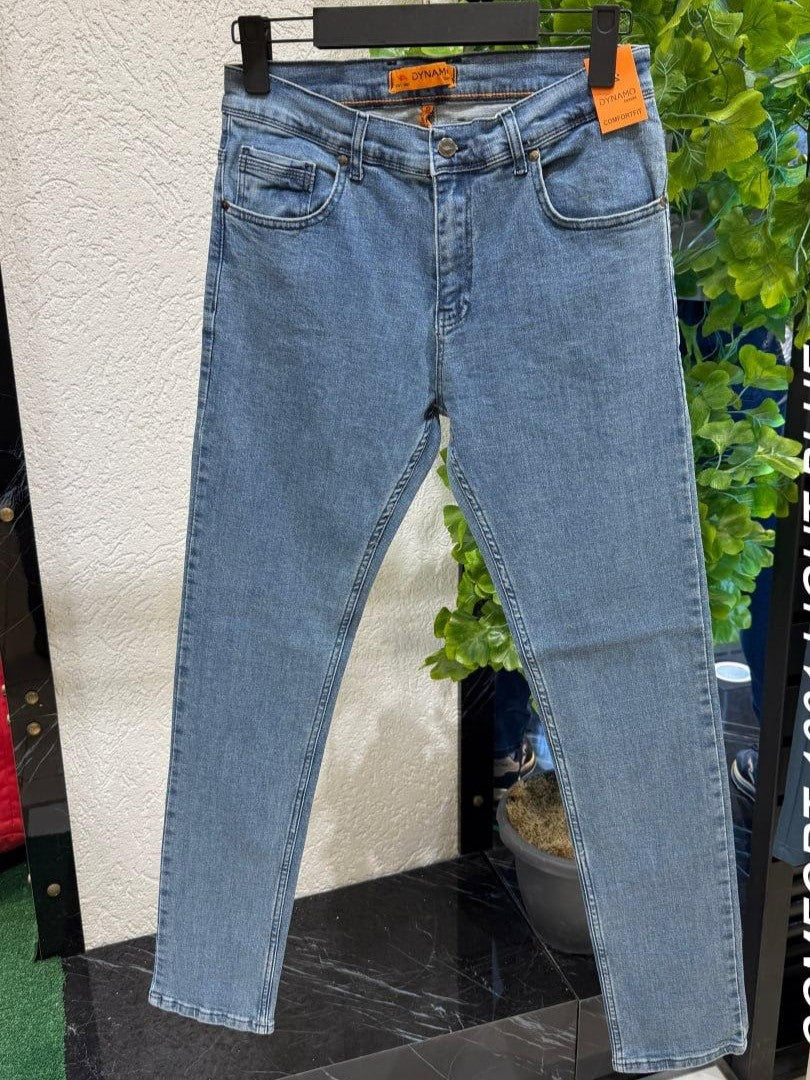 Slim Fit Light Blue Jeans