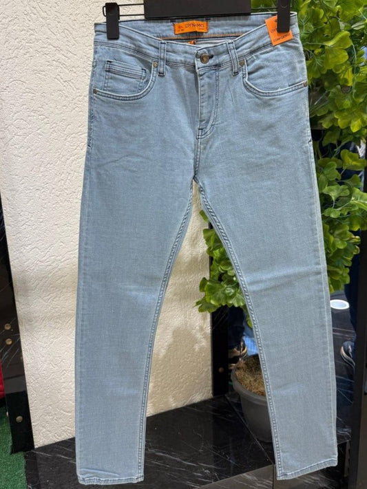 Slim Fit Sky Blue Jeans