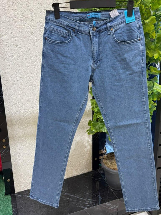 Regular Fit Blue Jeans