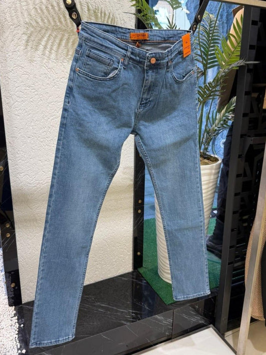 Slim Fit Blue Jeans